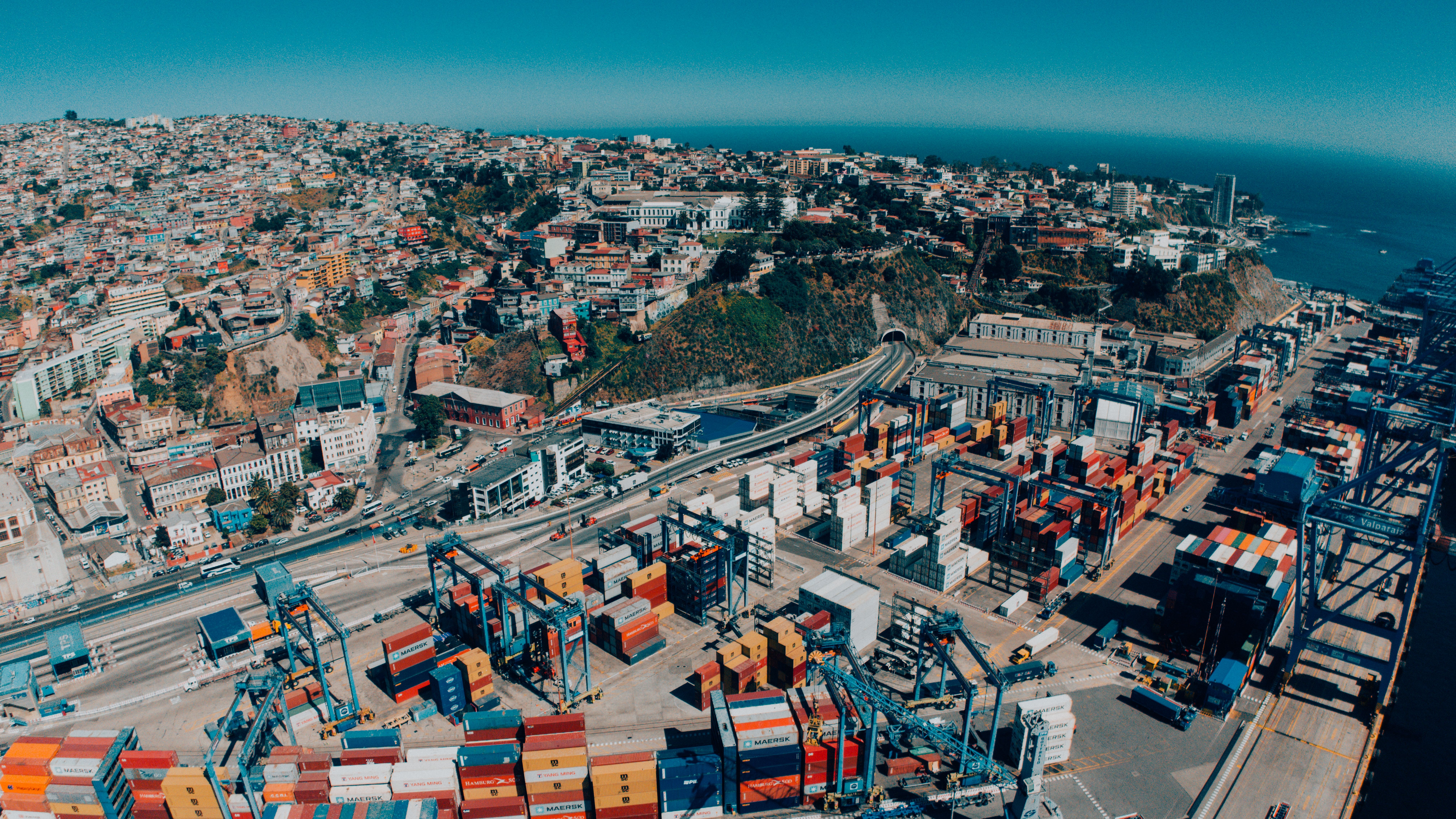 Container vessels at Algeciras port — Spain's main hub for freight to Latin America