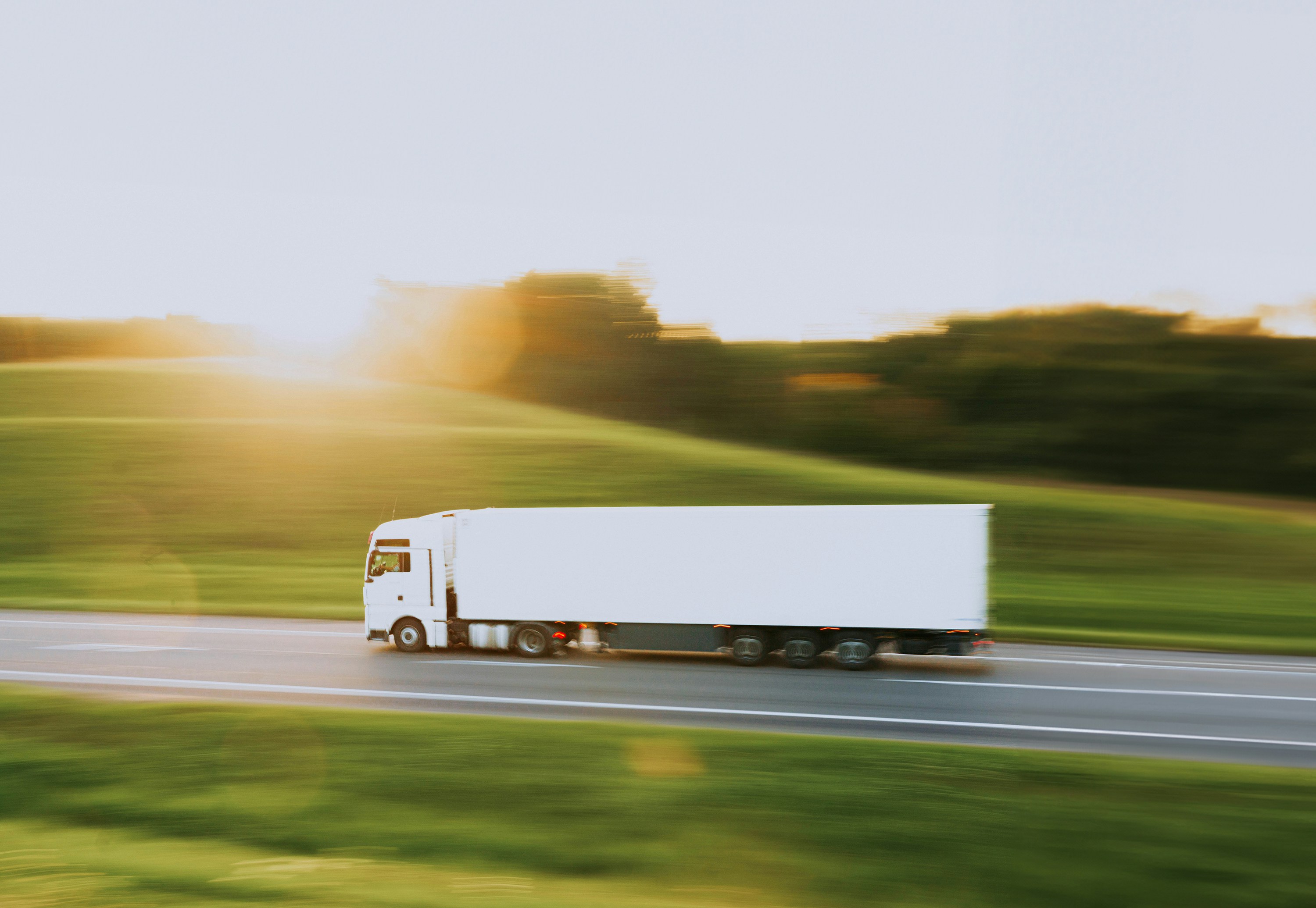 Road freight France to Spain — trucks crossing the Pyrenees